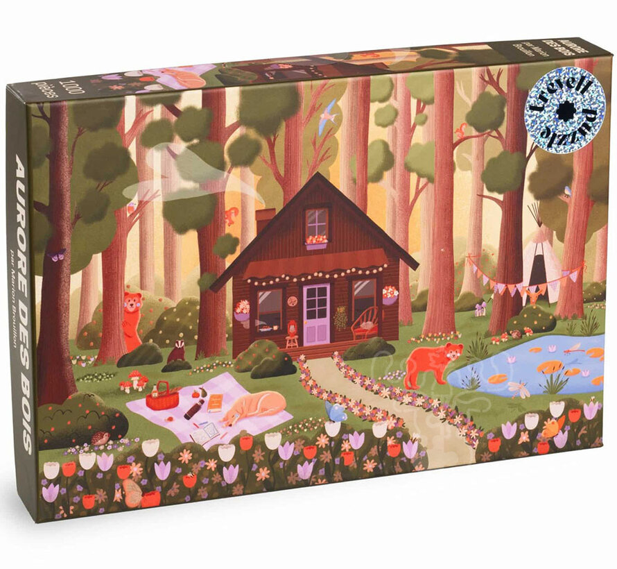 Trevell Aurore Des Bois Puzzle 1000pcs