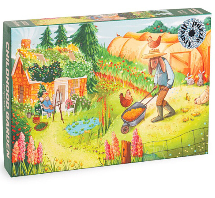 Trevell Childhood Garden Puzzle 1000pcs