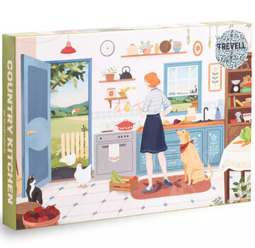 Trevell Puzzle Trevell Country Kitchen Puzzle 1000pcs