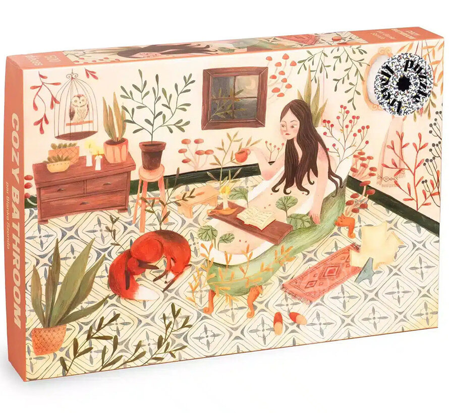 Trevell Cozy Bathroom Puzzle 500pcs