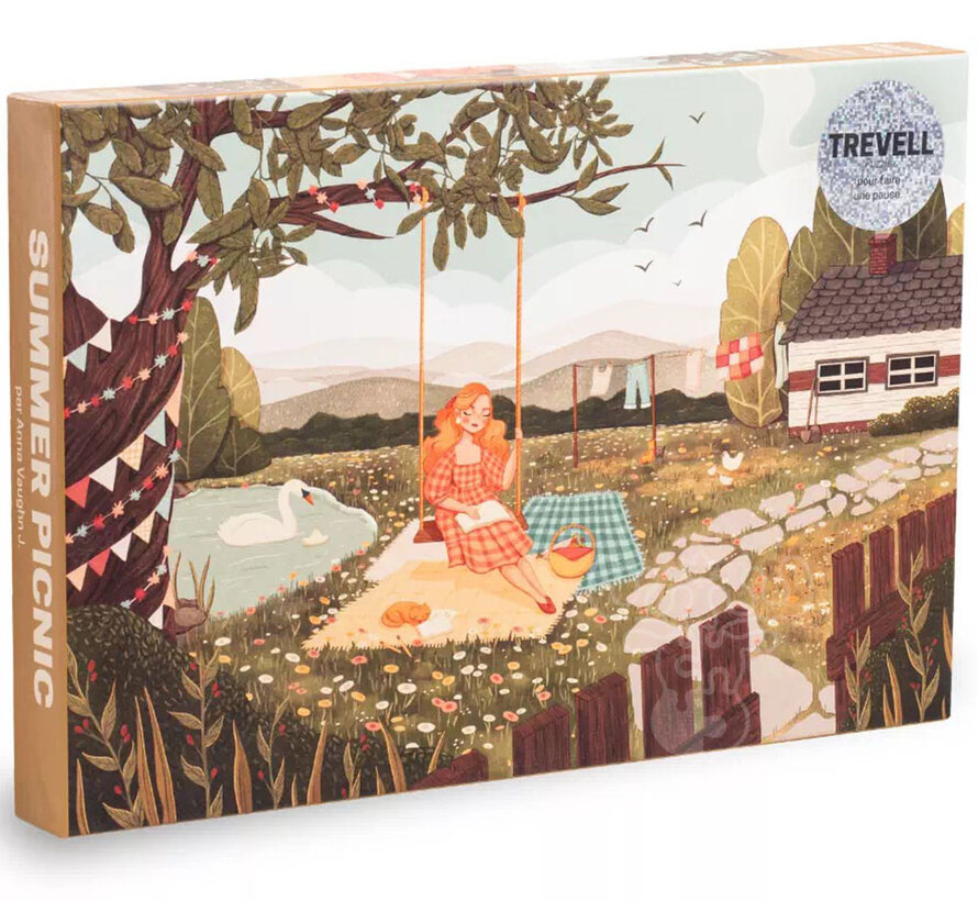 Trevell Summer Picnic Puzzle 1000pcs