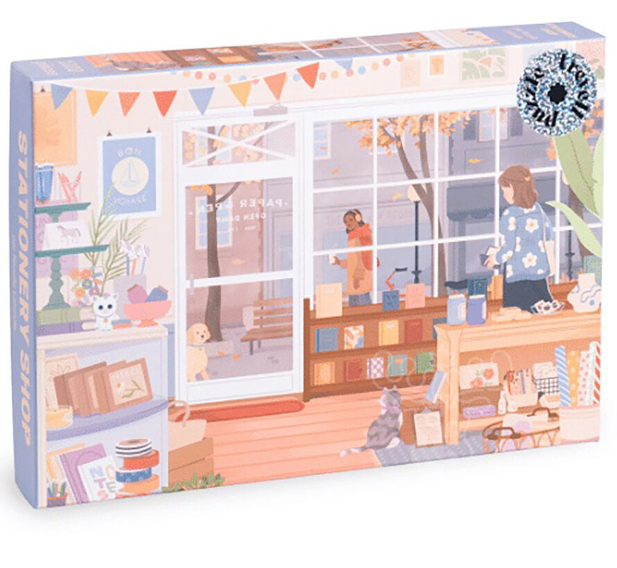 Trevell Stationery Shop Puzzle 1000pcs