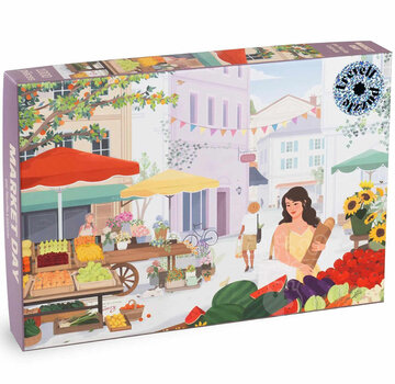 Trevell Puzzle Trevell Market Day Puzzle 1000pcs