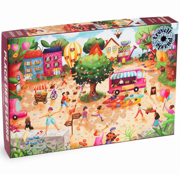 Trevell Puzzle Trevell Place des Fleurs Puzzle 1000pcs