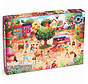 Trevell Place des Fleurs Puzzle 1000pcs