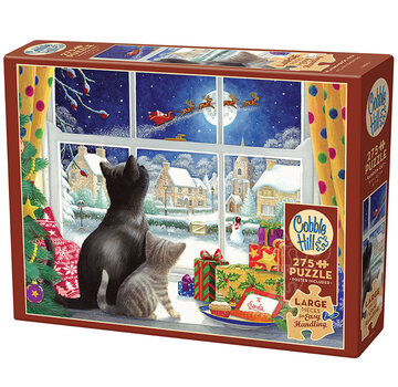Cobble Hill Puzzles Cobble Hill Waiting for St. Nick Easy Handling Puzzle 275pcs