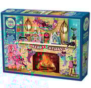 Cobble Hill Puzzles Cobble Hill Merry Catmas Puzzle 500pcs
