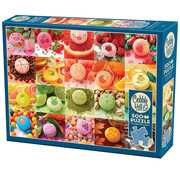 Cobble Hill Puzzles Cobble Hill Nom Nom Macarons Puzzle 500pcs