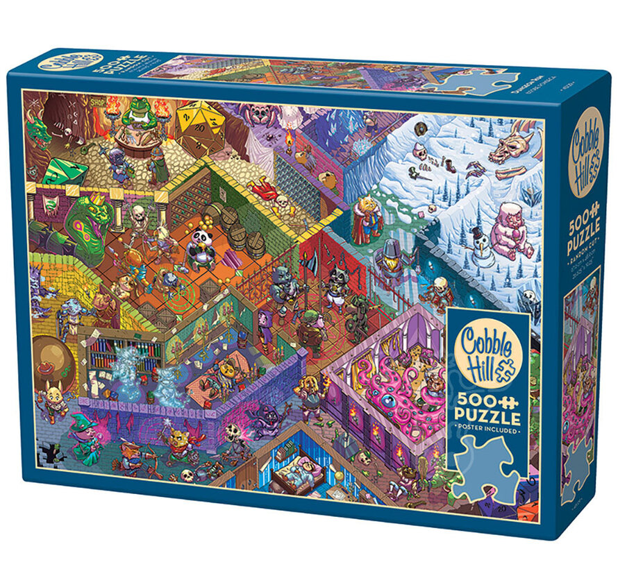 Cobble Hill Dungeon Run Puzzle 500pcs