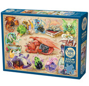 Cobble Hill Puzzles Cobble Hill D20 Dragons Puzzle 500pcs