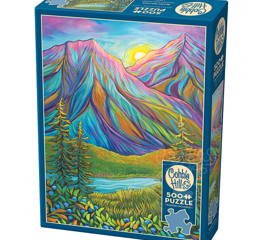 Cobble Hill Secret Solstice Puzzle 500pcs