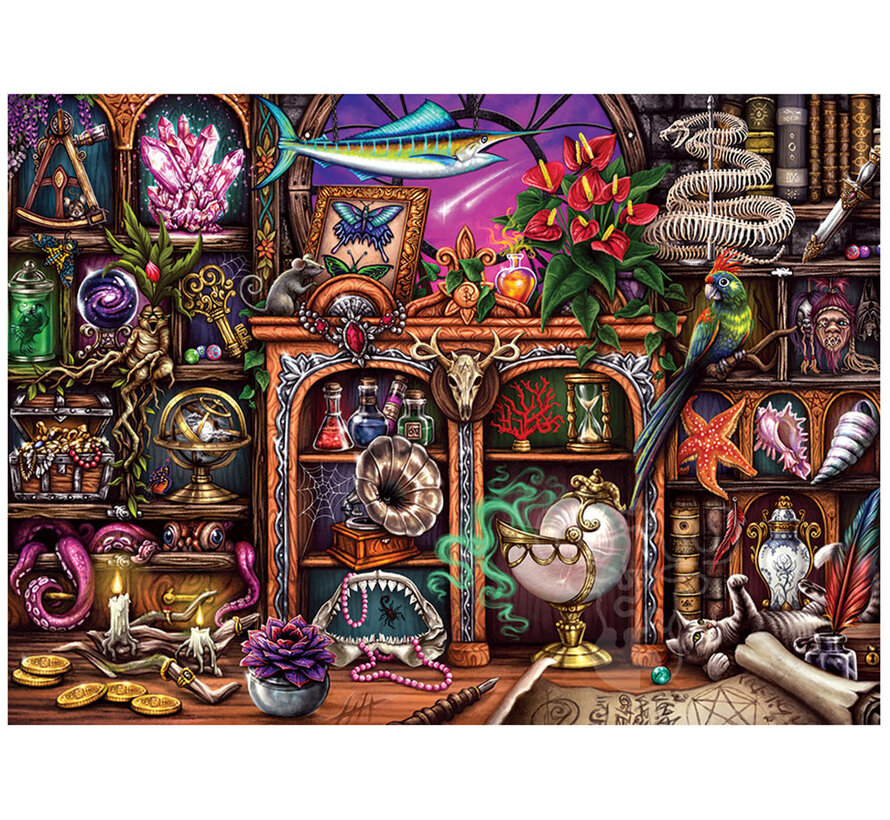 Cobble Hill Cabinet of Curiosities Puzzle 500pcs