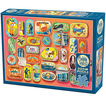 Cobble Hill Puzzles Cobble Hill Sardines and Friends Puzzle 500pcs