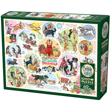Cobble Hill Puzzles Cobble Hill Dog Thoughts Puzzle 1000pcs