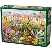 Cobble Hill Puzzles Cobble Hill Backyard Bird Bath Puzzle 1000pcs