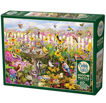 Cobble Hill Puzzles Cobble Hill Backyard Bird Bath Puzzle 1000pcs