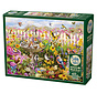 Cobble Hill Backyard Bird Bath Puzzle 1000pcs