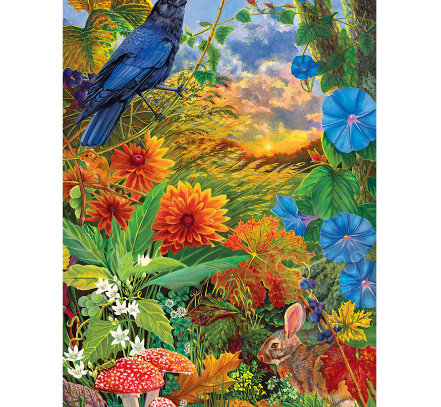Cobble Hill Woodland Gathering Puzzle 1000pcs