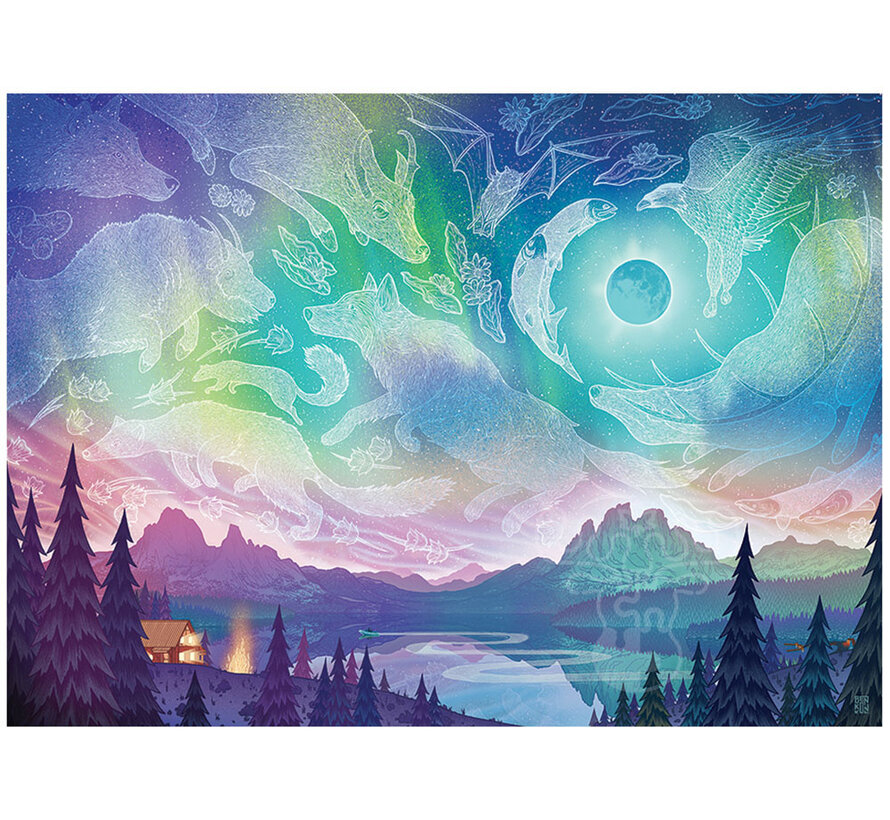 Cobble Hill Aurora Puzzle 1000pcs