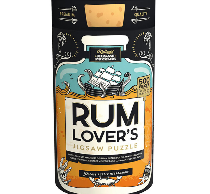 Ridley's Rum Lover's Puzzle 500pcs