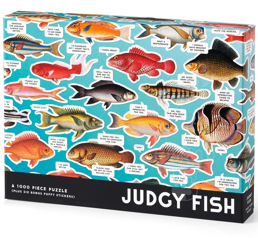 Brass Monkey Judgy Fish Puzzle 1000pcs