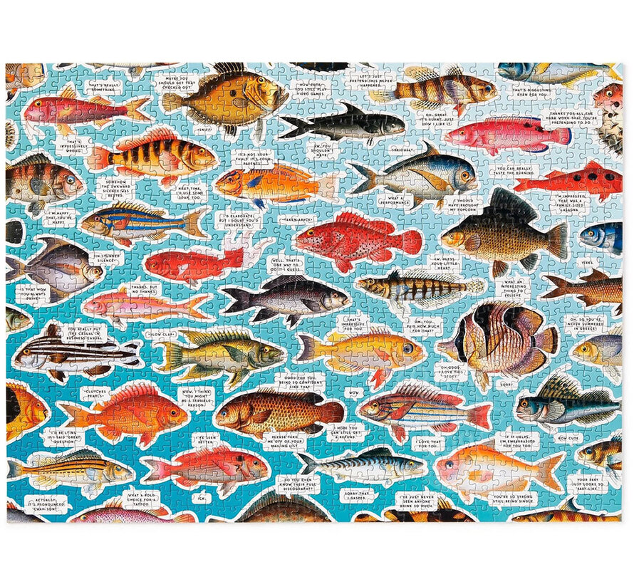 Brass Monkey Judgy Fish Puzzle 1000pcs