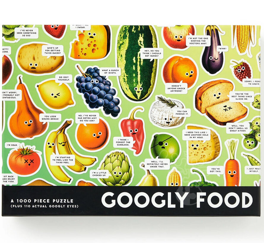 Brass Monkey Googly Food Puzzle 1000pcs