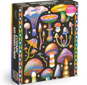 Galison Galison Cosmic Mushrooms Puzzle 1000pcs
