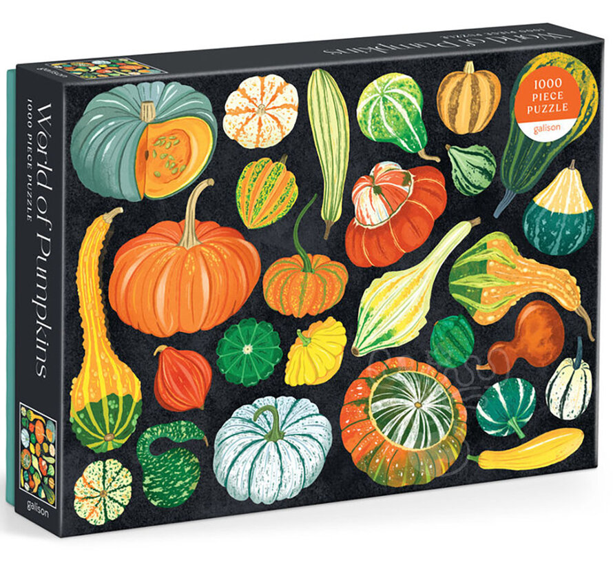 Galison World of Pumpkins Puzzle 1000pcs