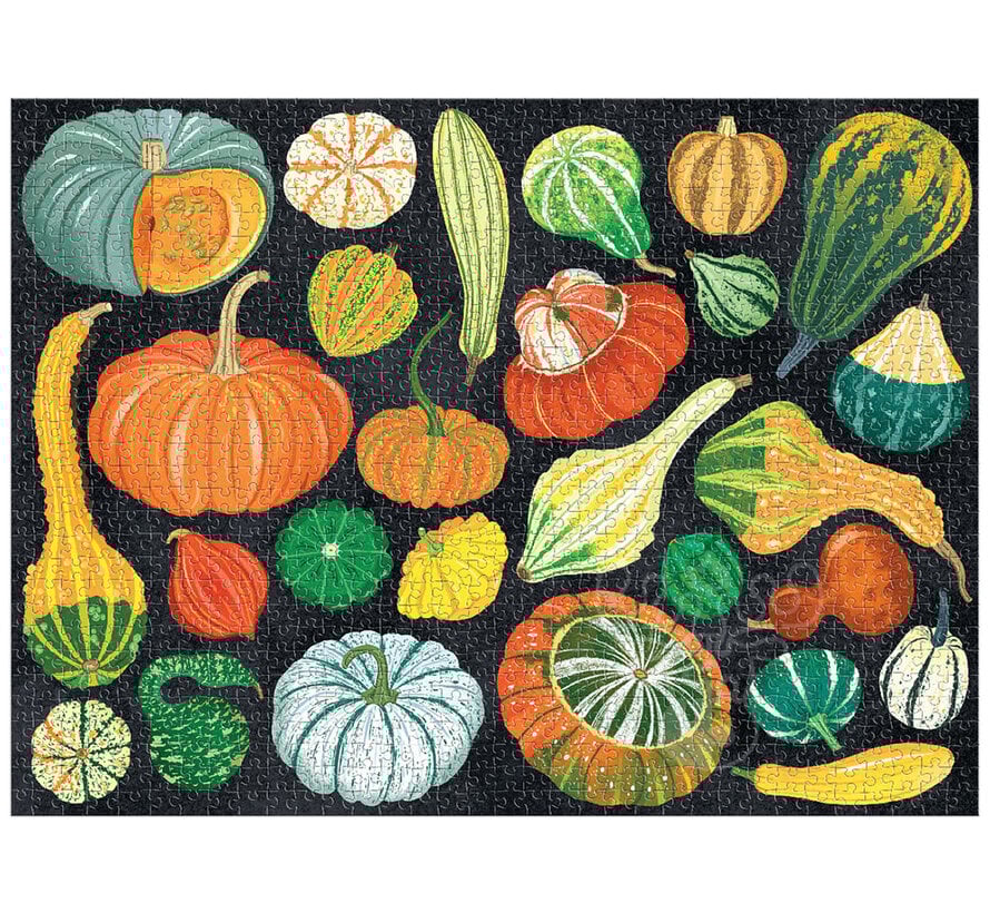 Galison World of Pumpkins Puzzle 1000pcs