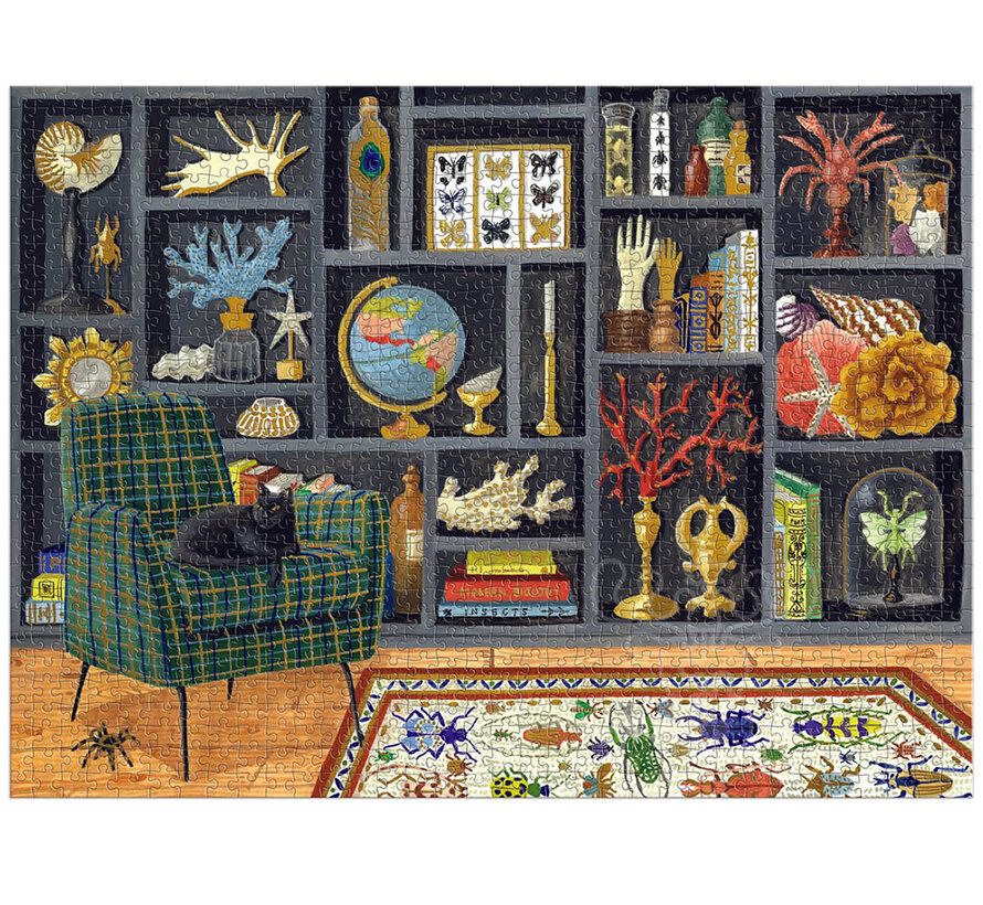 Galison Eclectic Treasures Foil Puzzle 1000pcs