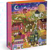 Galison Galison Joy Laforme Spooky Village Foil Puzzle 1000pcs