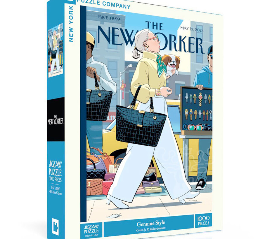 New York Puzzle Co. The New Yorker: Genuine Style Puzzle 1000pcs