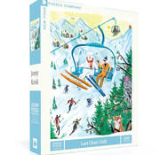 New York Puzzle Company New York Puzzle Co. Jenny Kroik: Last Chair Chill Puzzle 1000pcs