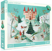 New York Puzzle Company New York Puzzle Co. Janet Hill: Winter Palace Puzzle 1000pcs