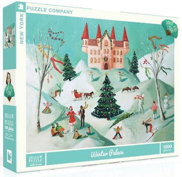 New York Puzzle Company New York Puzzle Co. Janet Hill: Winter Palace Puzzle 1000pcs
