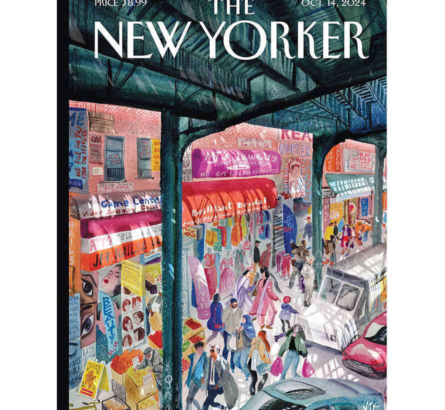 New York Puzzle Co. The New Yorker: New Heights Puzzle 1000pcs