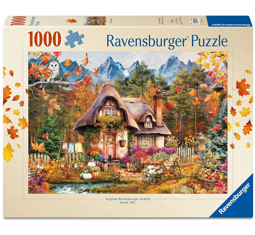 Ravensburger Pumpkin Cottage Puzzle 1000pcs