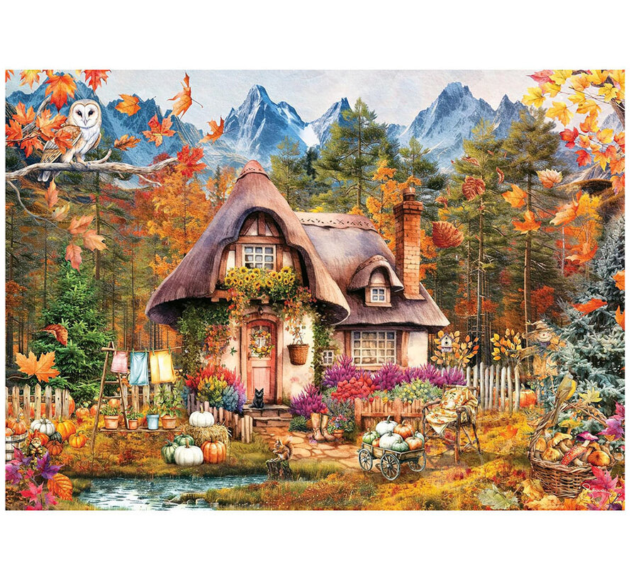 Ravensburger Pumpkin Cottage Puzzle 1000pcs