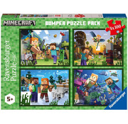 Ravensburger Ravensburger Minecraft Puzzle  4 x 100pcs XXL Bumper Pack