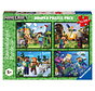 Ravensburger Minecraft Puzzle  4 x 100pcs XXL Bumper Pack