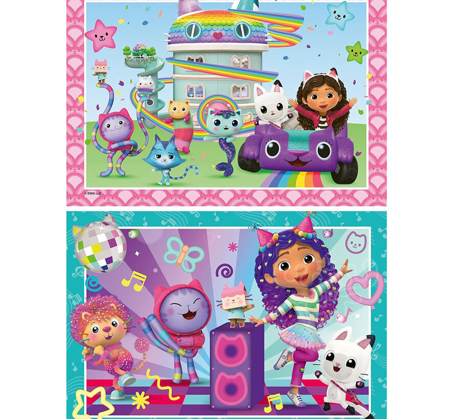 Ravensburger Gabby's Dollhouse Puzzle 2 x 24pcs