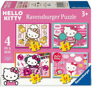 Ravensburger Ravensburger Hello Kitty: Dream Big, Sparkle More! Puzzle: 12, 16,  20, 24pcs  XXL - 4 in a Box