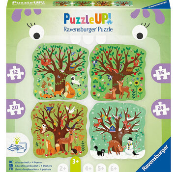 Ravensburger Ravensburger Puzzle Up Four Seasons Puzzle 12, 16, 20, 24pcs