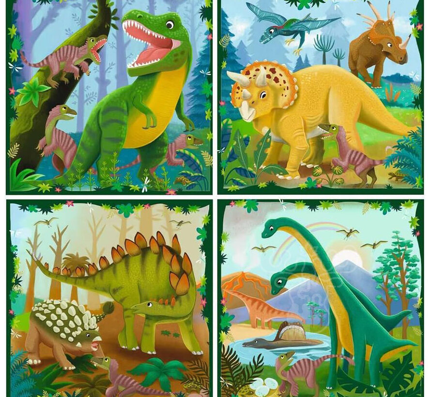 Ravensburger Puzzle Up Dinosaurs Puzzle 25, 36, 42, 56pcs