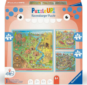 Ravensburger Ravensburger Puzzle Up History Puzzle 100, 121, 144pcs
