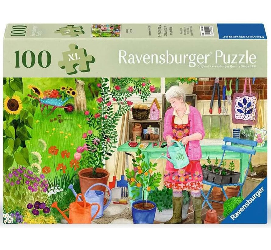 Ravensburger Feel Well & Puzzle: Gardening Puzzle 100pcs XL