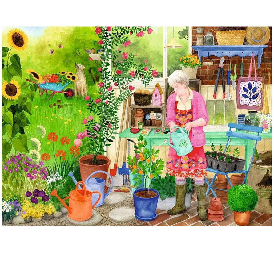 Ravensburger Feel Well & Puzzle: Gardening Puzzle 100pcs XL