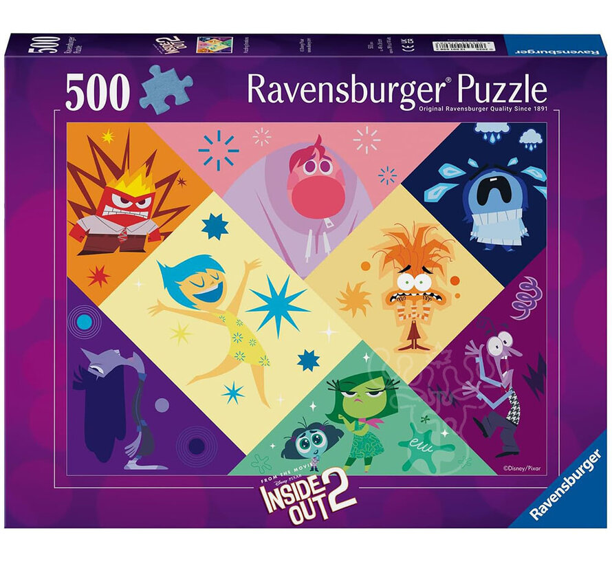 Ravensburger Disney inside Out 2 Puzzle 500pcs