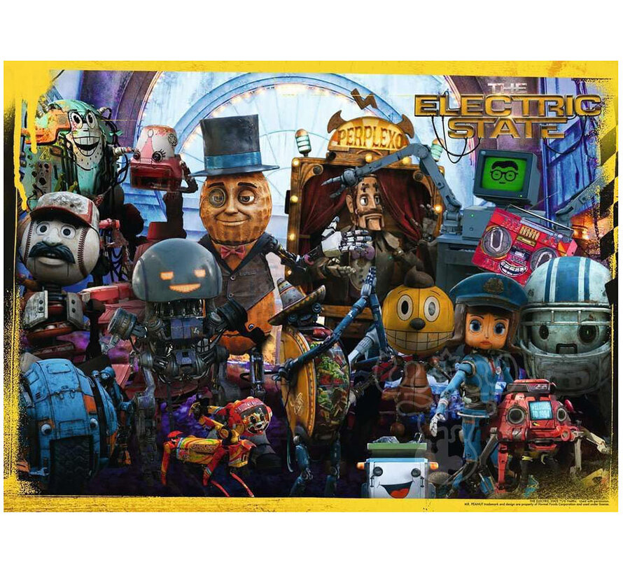 Ravensburger The Electric State: Drones Never! Bots Forever! Puzzle 500pcs